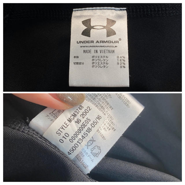 UNDER ARMOUR(アンダーアーマー)の【美品】UNDER ARMOUR フィットネス 長袖コンプレッションインナー  スポーツ/アウトドアのゴルフ(ウエア)の商品写真