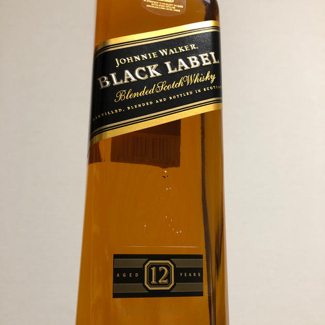ウイスキー 2本 Johnny Walker Black label 12年 食品/飲料/酒の酒(ウイスキー)の商品写真