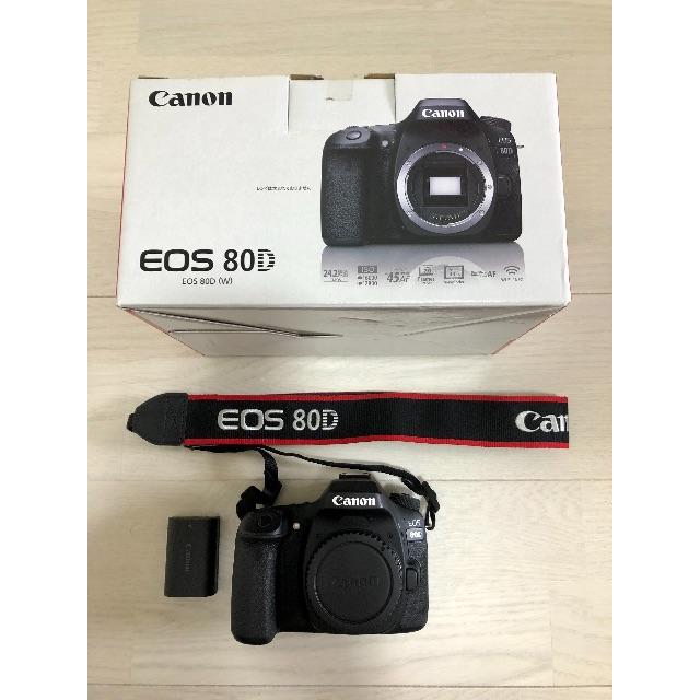 Canon EOS 80D 本体カメラ