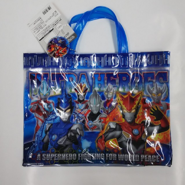 BANDAI(バンダイ)のウルトラHEROZプールバック キッズ/ベビー/マタニティのこども用バッグ(その他)の商品写真