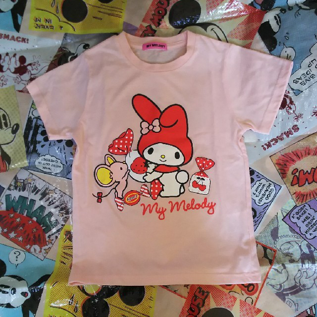 マイメロディ(マイメロディ)のマイメロディ*Tシャツ*130 キッズ/ベビー/マタニティのキッズ服女の子用(90cm~)(Tシャツ/カットソー)の商品写真