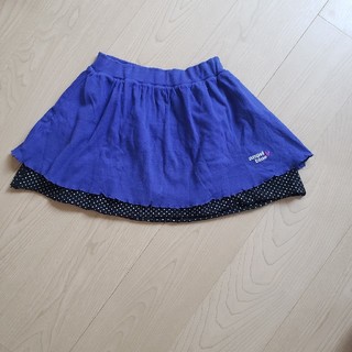 エンジェルブルー(angelblue)のANGEL BLUE 　重ね風スカートSサイズ 140(スカート)