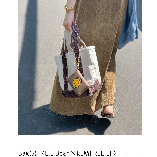 L.L Bean Canvas tote  S サイズ◇ブラウントートバッグ