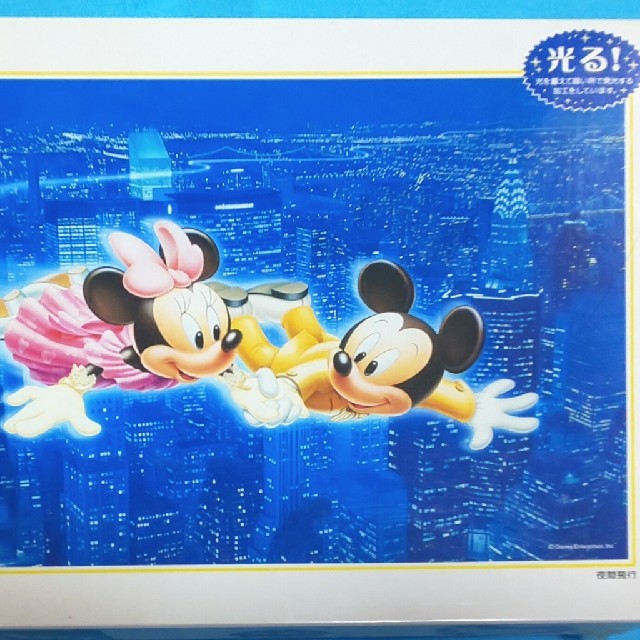 Disney 光る ディズニージグソーパズル 夜間飛行 1000ピース ミッキーミニーの通販 By 麗華 S Shop ディズニーならラクマ