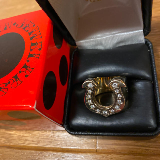 TENDERLOIN(テンダーロイン)のTENDERLOINホースシューリング金ダイヤ メンズのアクセサリー(リング(指輪))の商品写真