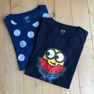 ユニクロ(UNIQLO)のUNIQLO UT  150  ミニオン1枚(Tシャツ/カットソー)