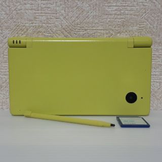 ニンテンドーDS(ニンテンドーDS)の中古★ニンテンドーDSi ライムグリーン本体 SDカード、タッチペン付き 完動品(携帯用ゲーム機本体)