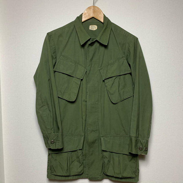 60s US.ARMY JUNGLE FATIGUE JACKET 4th xs