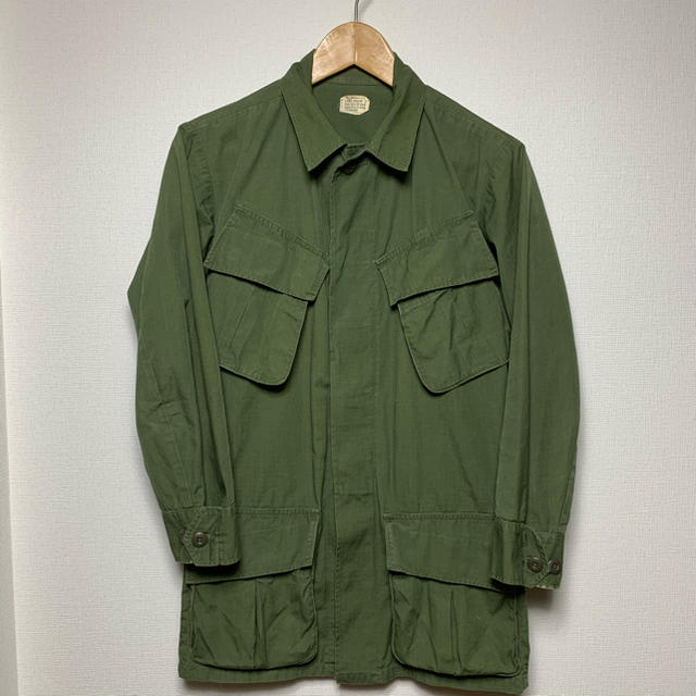 60s US.ARMY JUNGLE FATIGUE JACKET 4th xs 新品 www.gold-and-wood.com