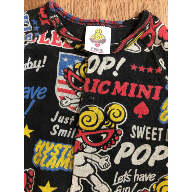 HYSTERIC MINI(ヒステリックミニ)のヒスミニ　2wayロンパース キッズ/ベビー/マタニティのベビー服(~85cm)(ロンパース)の商品写真