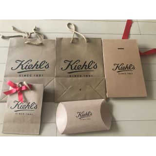 キールズ(Kiehl's)のKIEHL’S キールズ　ショッパー　紙袋　ボックス(ショップ袋)