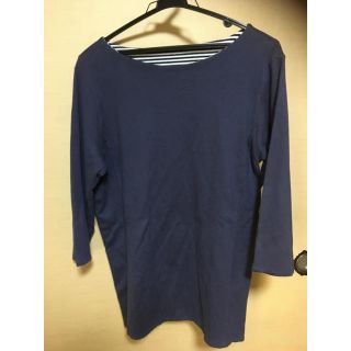 フェリシモ(FELISSIMO)のフェリシモ   メンズ　カットソー　M   美品(Tシャツ/カットソー(七分/長袖))