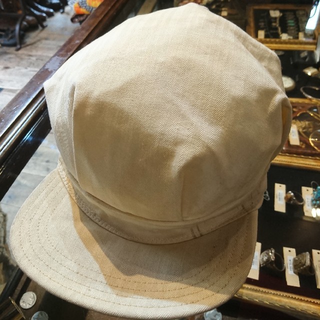 キャップ50s vintage work cap ヴィンテージ ワーク キャップ ヘリン