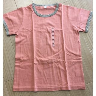 ムジルシリョウヒン(MUJI (無印良品))のキッズ☆新品 無印良品Tシャツ130(Tシャツ/カットソー)