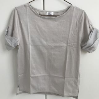 アーバンリサーチドアーズ(URBAN RESEARCH DOORS)のDOORS・異素材スリーブTシャツ(Tシャツ(半袖/袖なし))