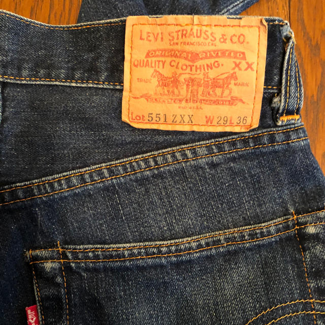 Levi's - リーバイス 復刻 551zxx バレンシア製 USA 29インチの通販 by ジュン 147's shop｜リーバイスならラクマ