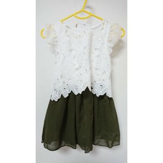 シフォンワンピース☆新品未使用(ワンピース)