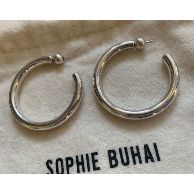 SOPHIE BUHAI ソフィーブハイ ミディアム フープピアス | www