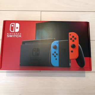 ニンテンドースイッチ(Nintendo Switch)のNintendo Switch ネオンブルーネオンレッド　ニンテンドー新型本体(家庭用ゲーム機本体)