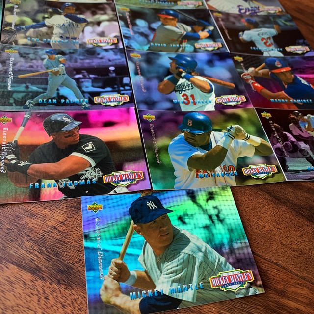 トレーディングカード【送料込】1994年スラッガー野球カード21枚セット！インサートキラカード！