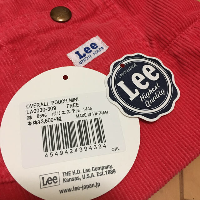 Lee(リー)のLee ポーチ 最終値下げ レディースのファッション小物(ポーチ)の商品写真