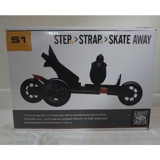 Cardiff カーディフ SKATE S1 ブラック/オレンジ 正規輸入品(スケートボード)