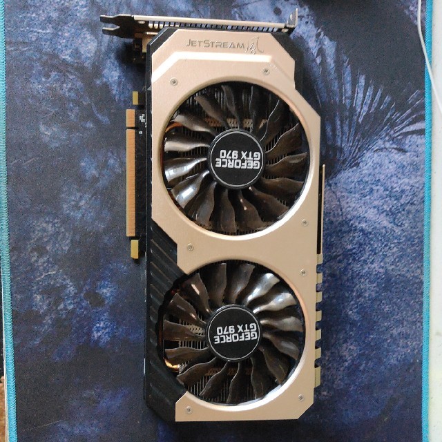 GeForce GTX 970 4GB JetStream OC【ジャンク】 スマホ/家電/カメラのPC/タブレット(PCパーツ)の商品写真