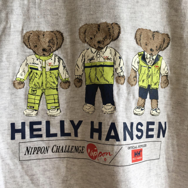 HELLY HANSEN(ヘリーハンセン)の眠り姫様専用 ヘリーハンセン HELLY HANSEN クマ テディベア メンズのトップス(Tシャツ/カットソー(半袖/袖なし))の商品写真