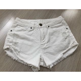 アナップ(ANAP)のアナップ　ダメージ　デニムショートパンツ(ショートパンツ)