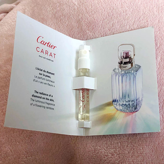 カルティエ(Cartier)のCartier カルティエ♡CARAT 香水ミニサイズ サンプル(香水(女性用))