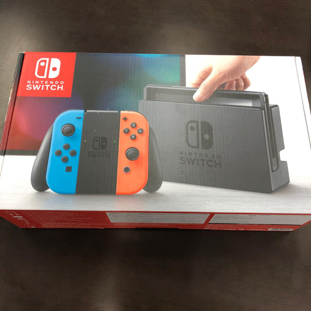 Nintendo Switch Joy-Con(L) ネオンブルー (R) ネオンレッド(パッケージサイズ変更前) - 1