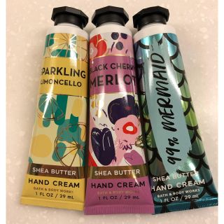 バスアンドボディーワークス(Bath & Body Works)の【新品未開封】バス&ボディワークス ハンドクリーム3本セット(ハンドクリーム)