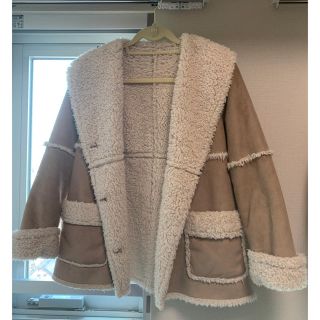 ナチュラルビューティーベーシック ムートンコート(レディース)の通販
