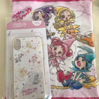 イッツデモ(ITS'DEMO)の【新品】おジャ魔女どれみ　iPhoneケース、ミニタオル(キャラクターグッズ)