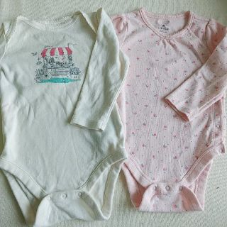 ベビーギャップ(babyGAP)の70cm baby Gap ベビーギャップ ベビー 服 長袖 Tシャツ ロンパー(Ｔシャツ)