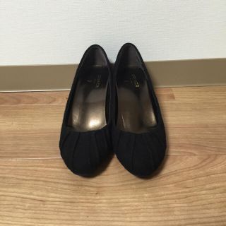 オリヒカ(ORIHICA)の1回使用★お仕事用パンプス★黒23.5(ハイヒール/パンプス)