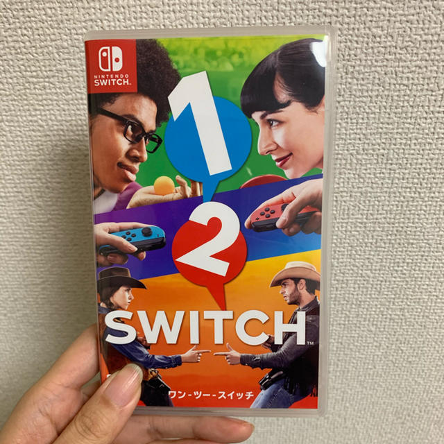 任天堂(ニンテンドウ)の1-2-Switch（ワンツースイッチ） Switch エンタメ/ホビーのゲームソフト/ゲーム機本体(家庭用ゲームソフト)の商品写真