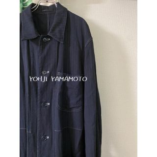 ヨウジヤマモト(Yohji Yamamoto)のヨウジヤマモト   ステッチカバーオールジャケット(カバーオール)