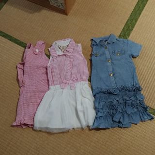 ギャップキッズ(GAP Kids)の♡女の子110サイズ 5点まとめ売り♡(ワンピース)