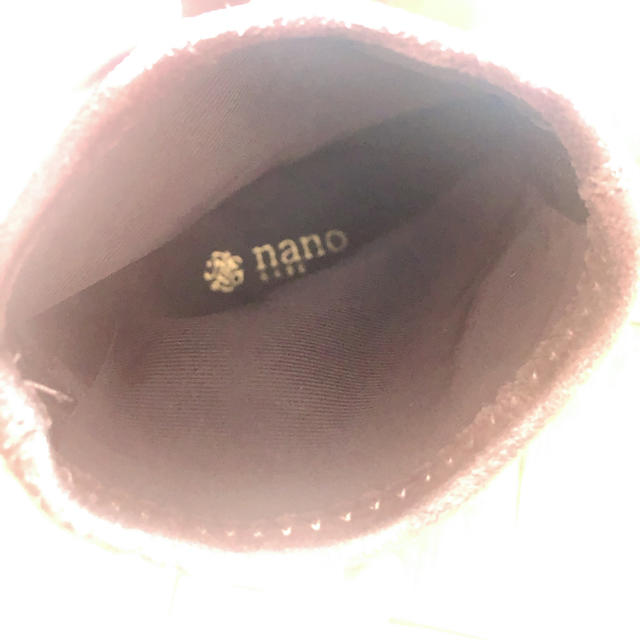 nano・universe(ナノユニバース)のストレッチショートブーツ レディースの靴/シューズ(ブーツ)の商品写真