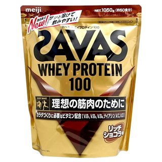 ザバス ホエイプロテイン100 リッチショコラ味 (1050g(約50食分))(トレーニング用品)