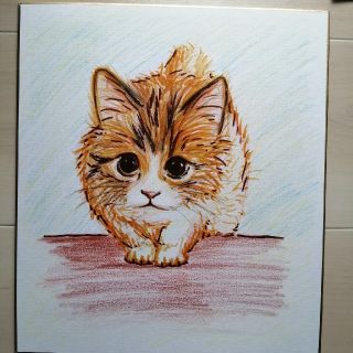 オリジナルイラスト　子猫(絵画/タペストリー)