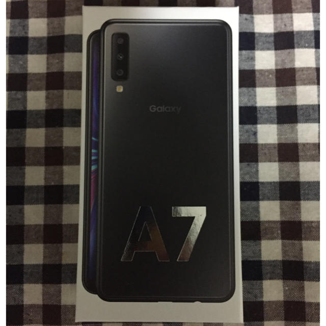 【【新品・未開封】Galaxy A7 BLACK 64GB SIMフリー