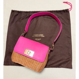 ケイトスペードニューヨーク(kate spade new york)のkate spade ショルダーバッグ(かごバッグ/ストローバッグ)