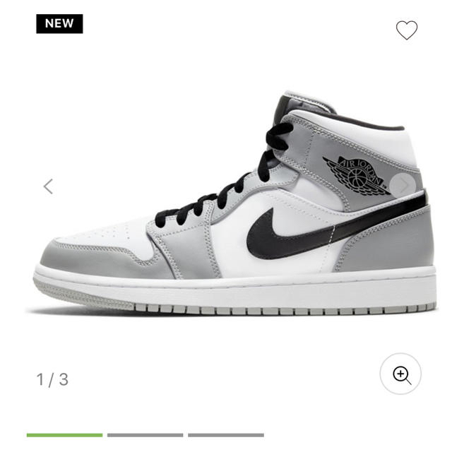 NIKE(ナイキ)のNIKE AIR JORDAN 1 MID エア ジョーダン 1 MID  メンズの靴/シューズ(スニーカー)の商品写真