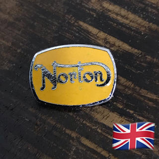 ノートン(Norton)の＊ England イギリス Norton Vintage Badge A ＊(装備/装具)