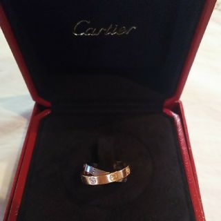 カルティエ(Cartier)のCartier  指輪 ラブリング(リング(指輪))