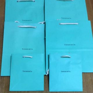 ティファニー(Tiffany & Co.)のTIFFANY&Co.ショップバッグ 中4枚小2枚(ショップ袋)