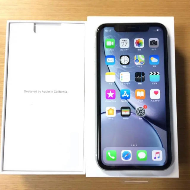 iPhone XR White 64 GB SIMフリー