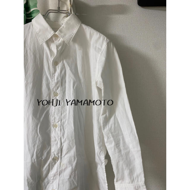 Yohji Yamamoto(ヨウジヤマモト)のヨウジヤマモト    ショート丈シャツ メンズのトップス(シャツ)の商品写真